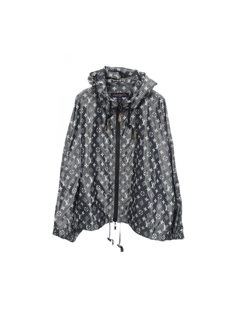 Louis Vuitton Nylon Jacket Monogram Windbreaker Silk